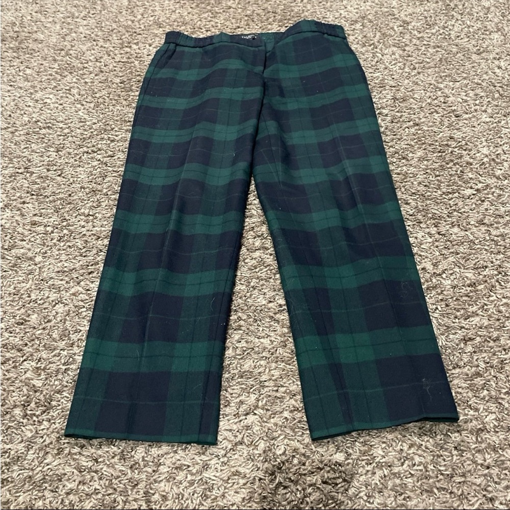 Talbots bundle of four pairs plaid pants women’s size 6 petite - Picture 3 of 6